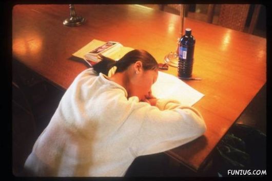 How People Sleep At Their Work Places