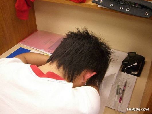 How People Sleep At Their Work Places