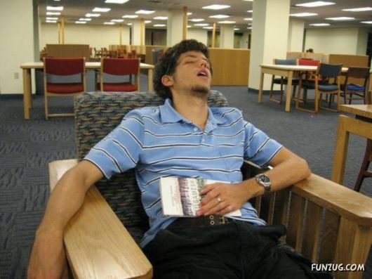 How People Sleep At Their Work Places