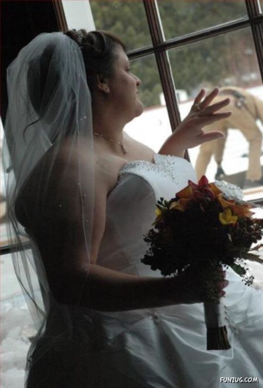 Crazy Ruined Wedding Photos