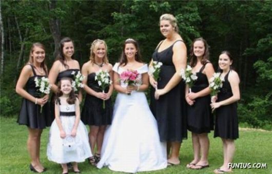 Crazy Ruined Wedding Photos