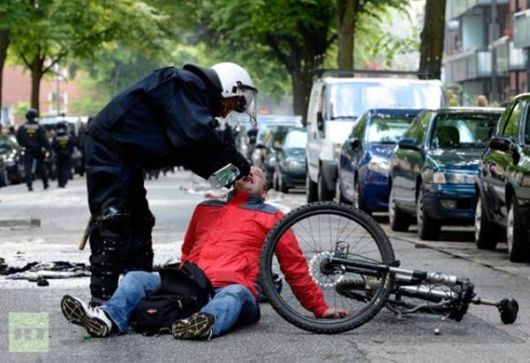 Funny Police Having Fun