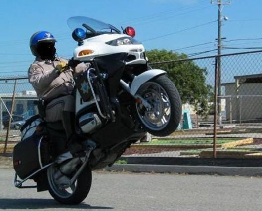 Funny Police Having Fun