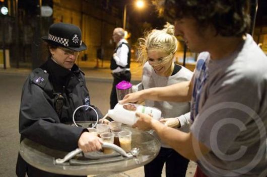 Funny Police Having Fun