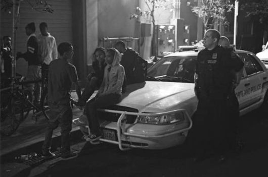 Funny Police Having Fun