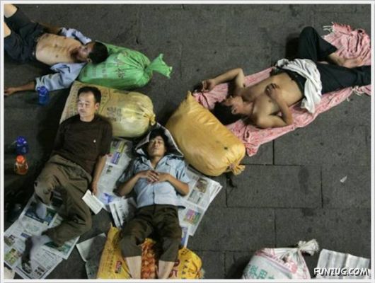 How Do People Sleep In China