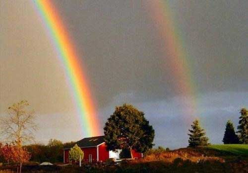 Amazing Rainbows in the Sky