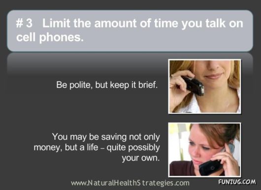Important Tips for Cell Phone Users