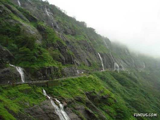 The Beautiful Malshej Ghat, India