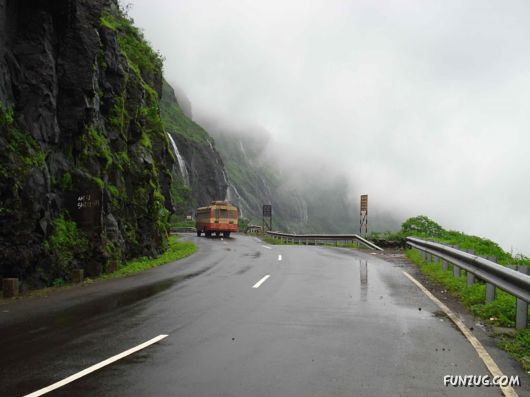 The Beautiful Malshej Ghat, India