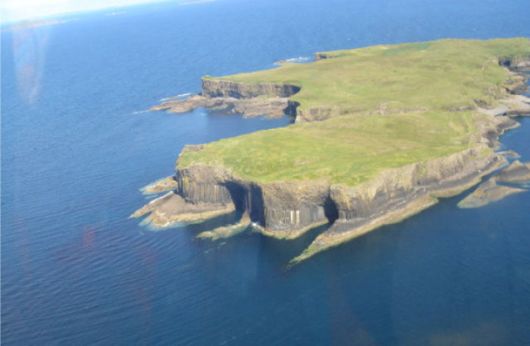 The Mysterious Pillar Island, Scotland