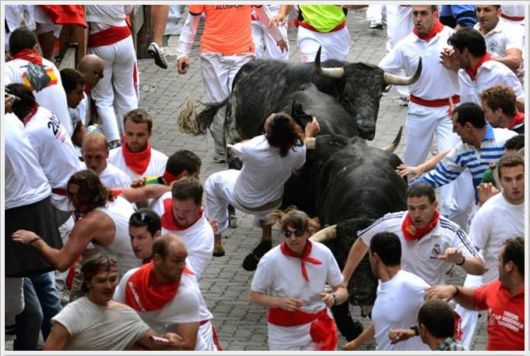 Spanish Festival Of San Fermin