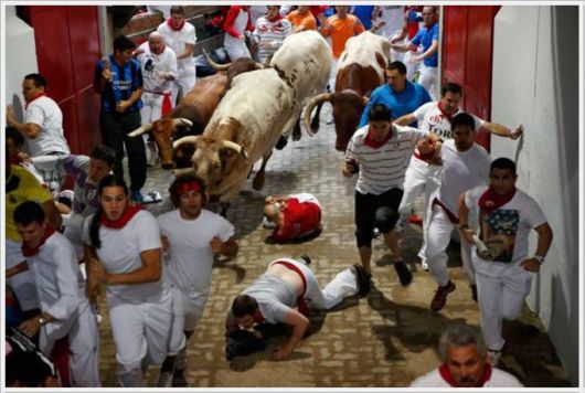Spanish Festival Of San Fermin