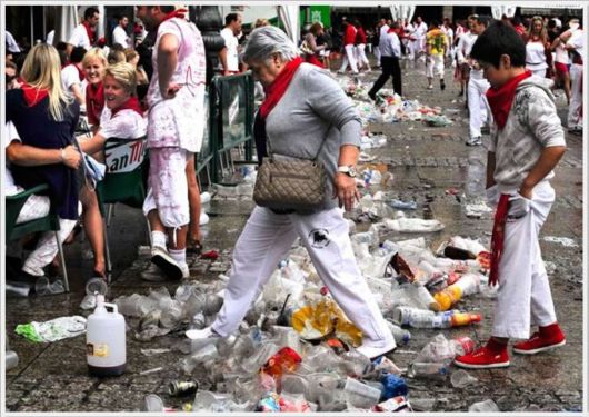 Spanish Festival Of San Fermin