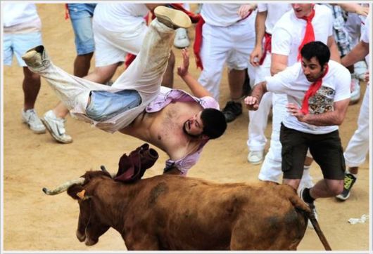 Spanish Festival Of San Fermin