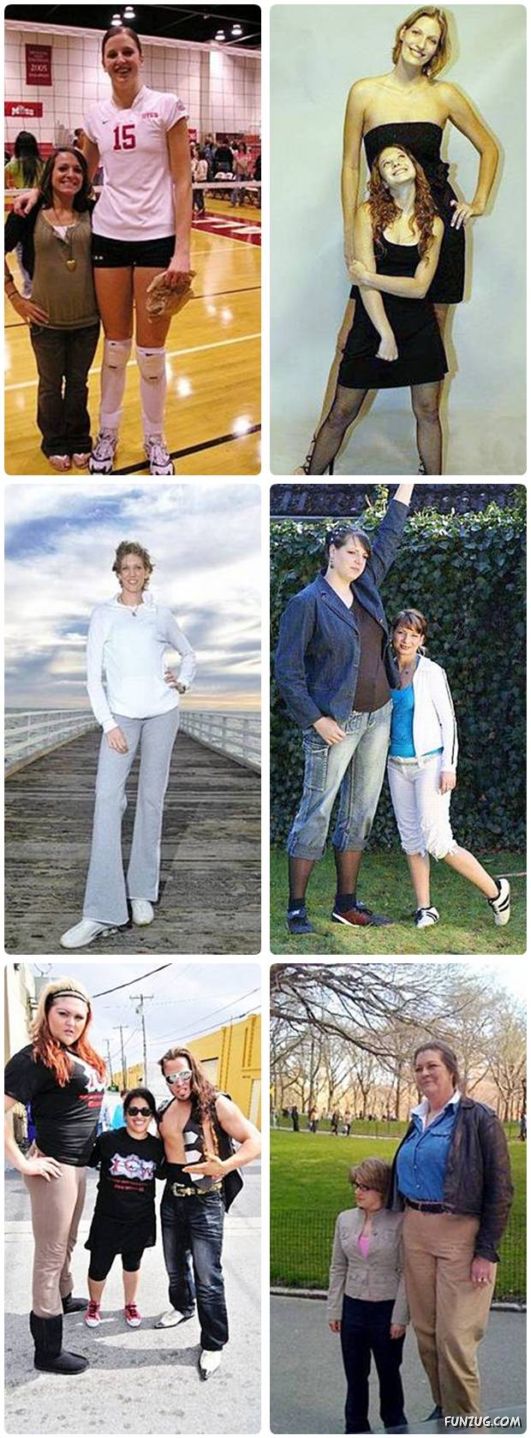 Tallest Galz Around the World