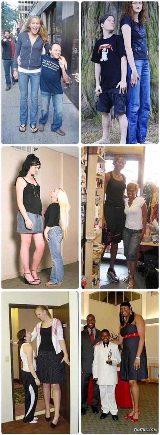 Tallest Galz Around the World