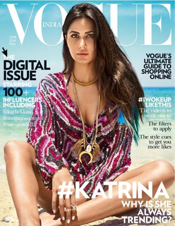 Katrina Kaif On Vogue Mag June 2016