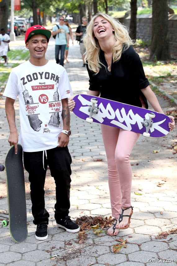 Kate Upton At The Zoo York Event