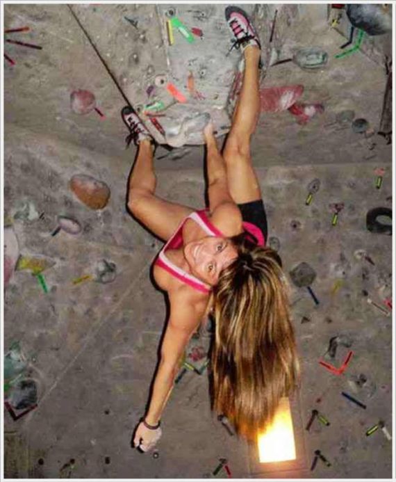 Beauties And Rock Climbing Equals Good Time