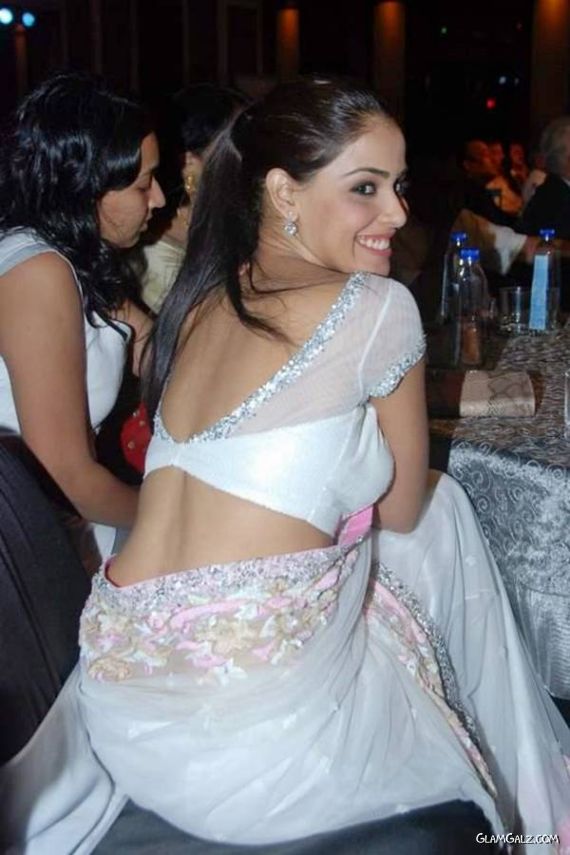 Genelia in White Saree
