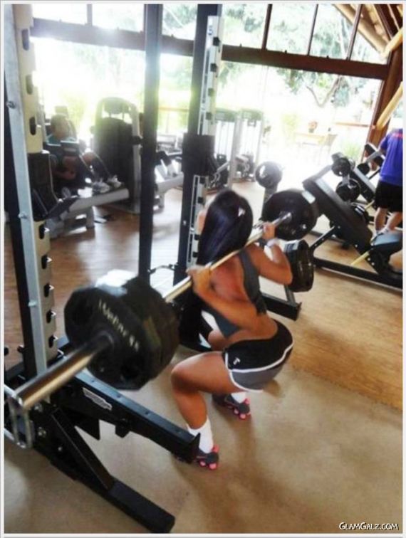 Stunning Fitness Freak Beauties Working Out