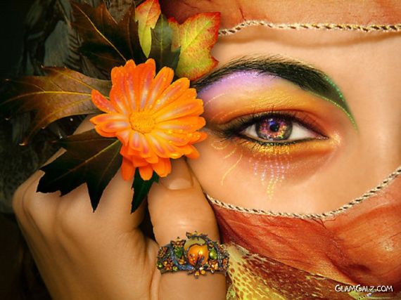 Click to Enlarge - Colorful Beautiful Women Wallpapers