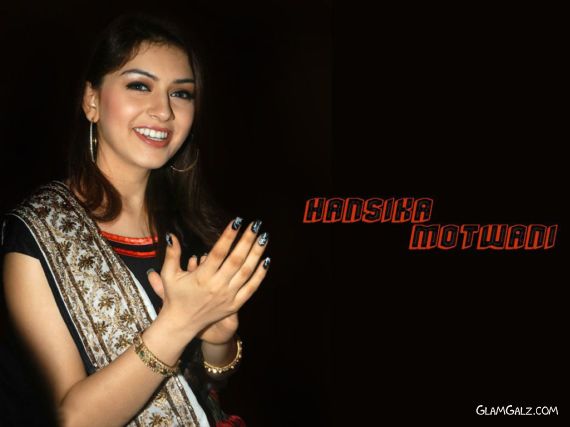 Click to Enlarge - Pretty Hansika Motwani Wallpapers