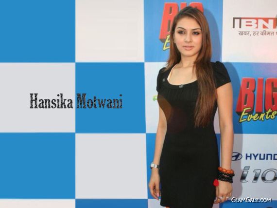 Click to Enlarge - Pretty Hansika Motwani Wallpapers