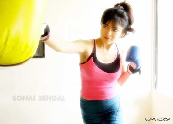 Click to Enlarge - Indian Actress Sonal Sehgal Walls