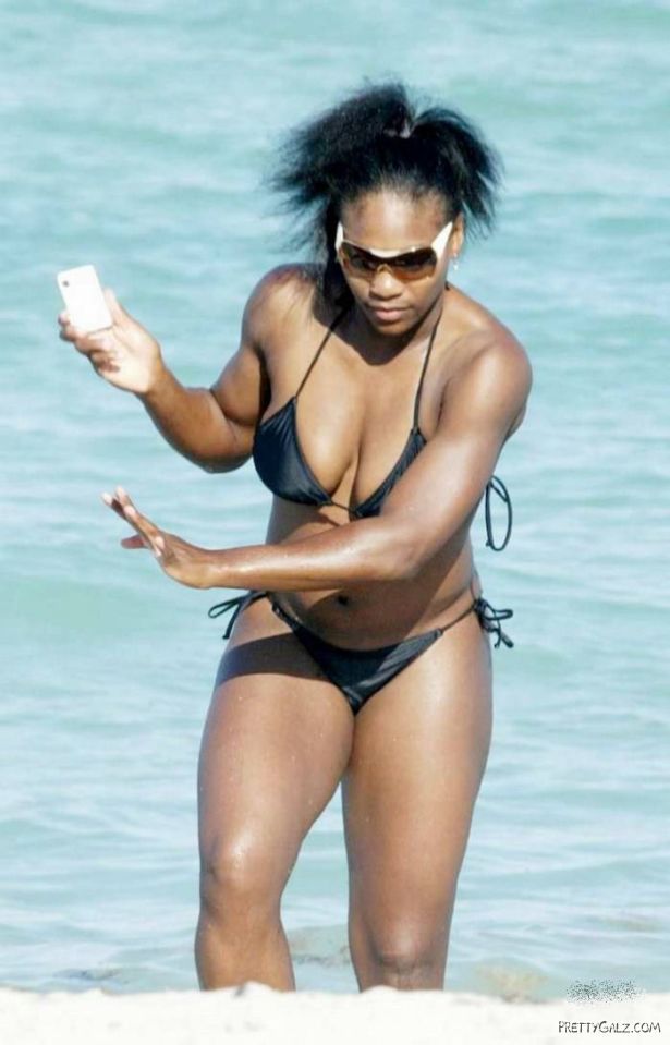 Serena Williams Bikini Shots